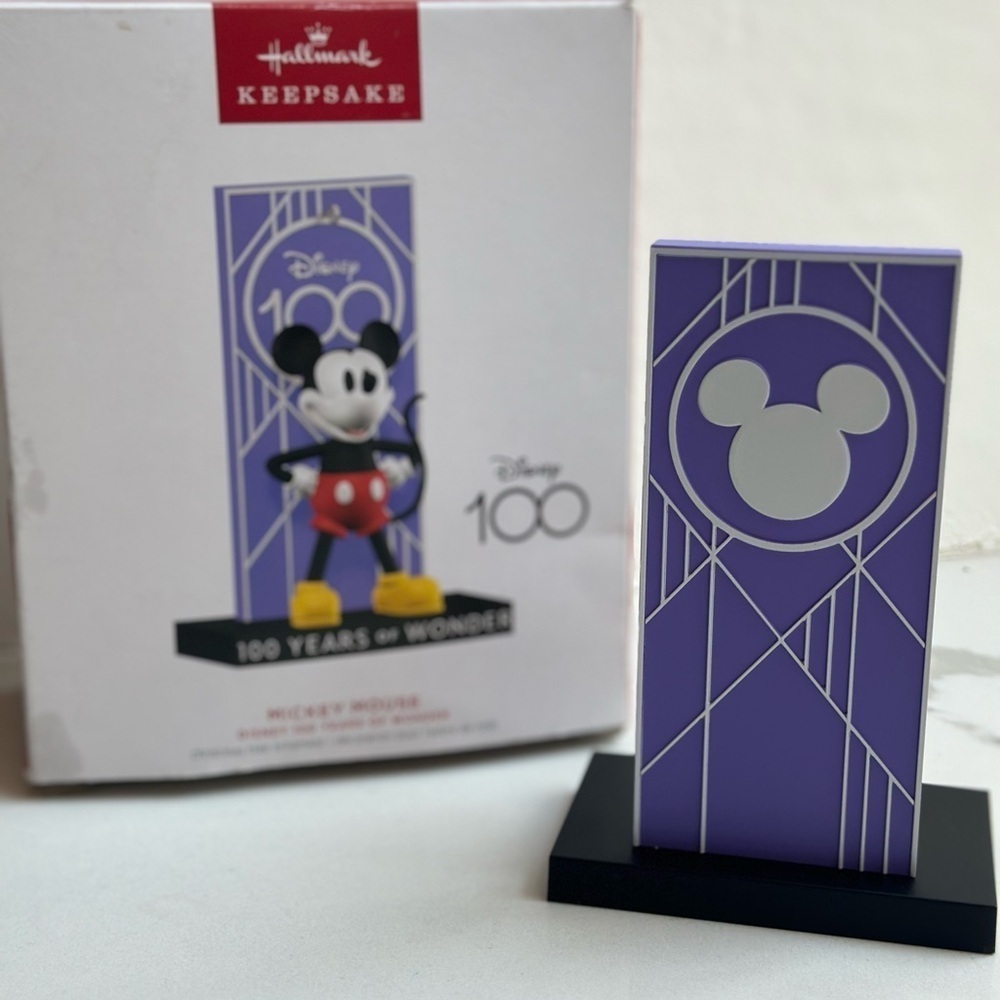 2023 Hallmark Keepsake Ornament DISNEY 100 YEARS OF WONDER - Mickey Mouse - Picture 3 of 5